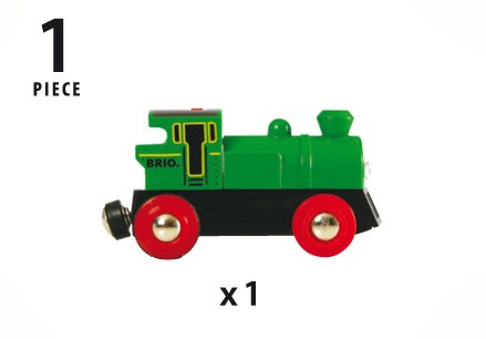 BRIO - Batteridrevet tovejs lokomotiv