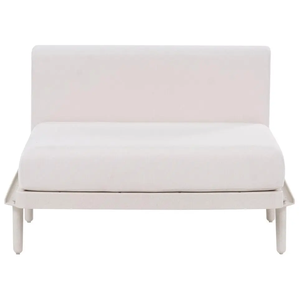 FERRETTI - Tuinbank uitbreidingsmodule - Lichtbeige - Stof