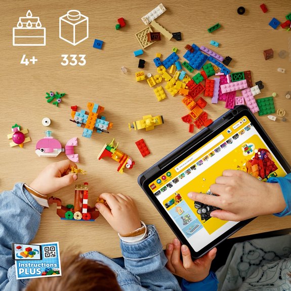 Jeux créatifs dans l’océan LEGO CLASSIC 11018