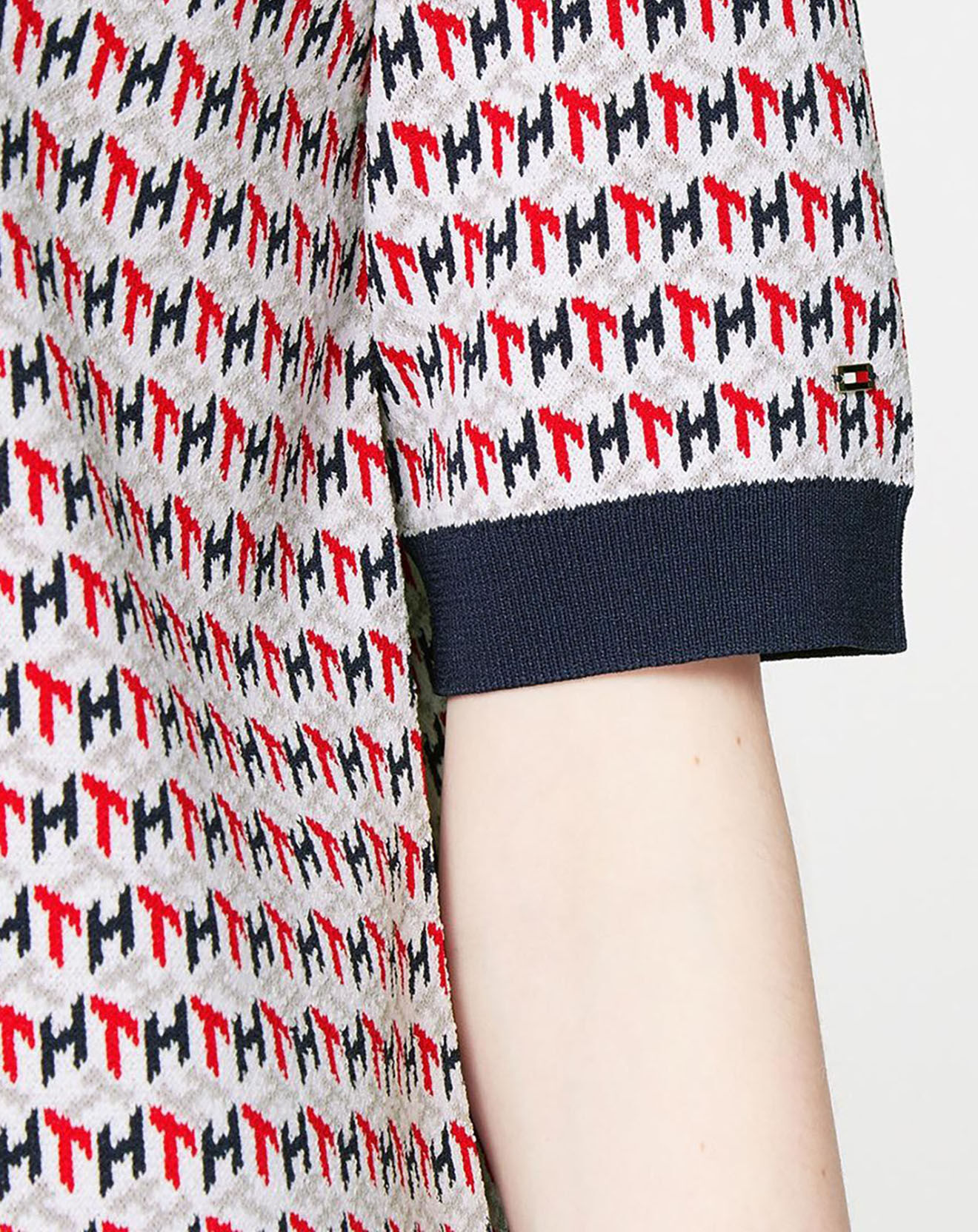Tommy Hilfiger Robe cube shift multicolore