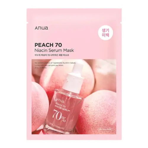 Peach 70% Niacin Serum Mask