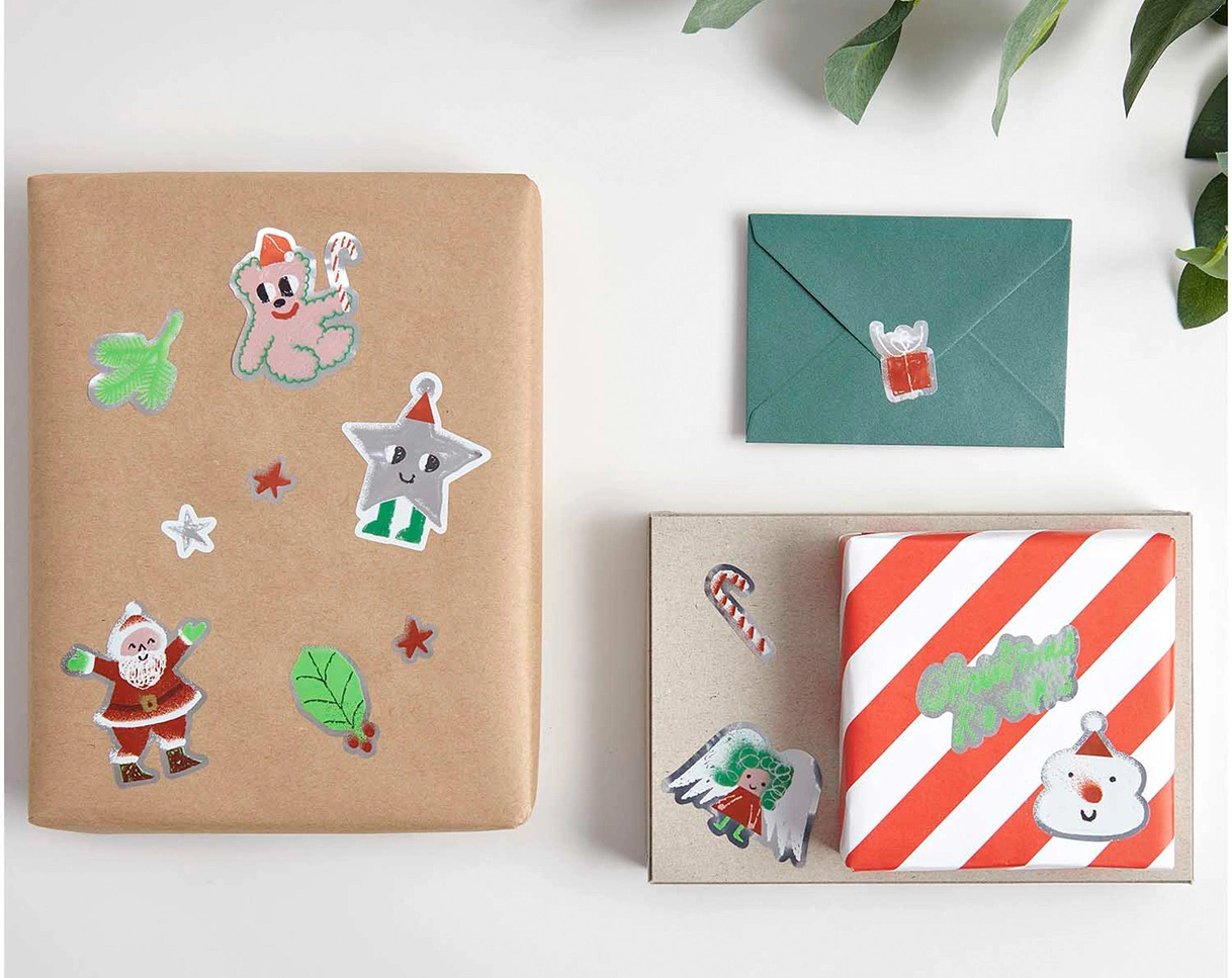 Sticker CHRISTMAS ROCKS! - AIRBRUSH 100-teilig