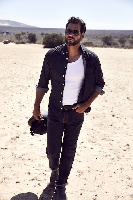 Jeans, 5-Pocket, elastischer Komfortbund, Regular Fit