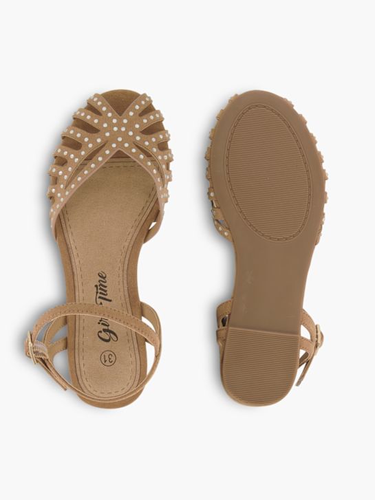 Girl Time Sandalette Braun