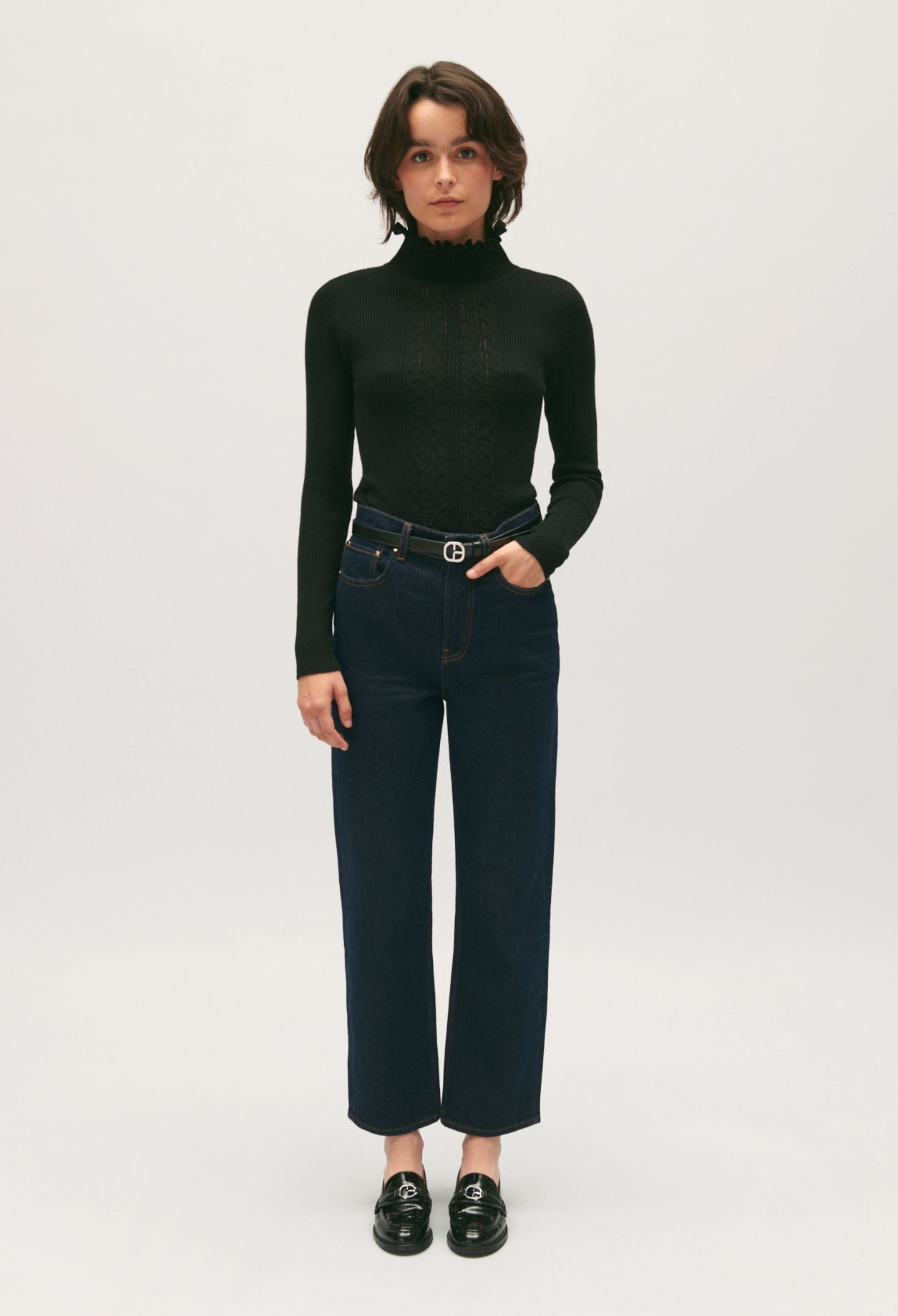 Pull maille fine