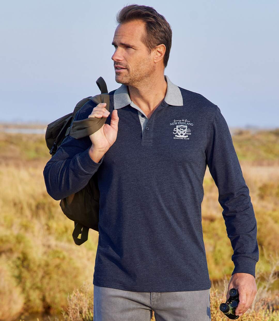 Lot de 2 polos rugby
