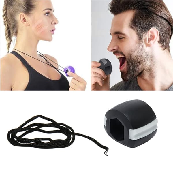 2-Pak Kjeven trener / Jawline Exerciser - Trening for Ljevemusklene