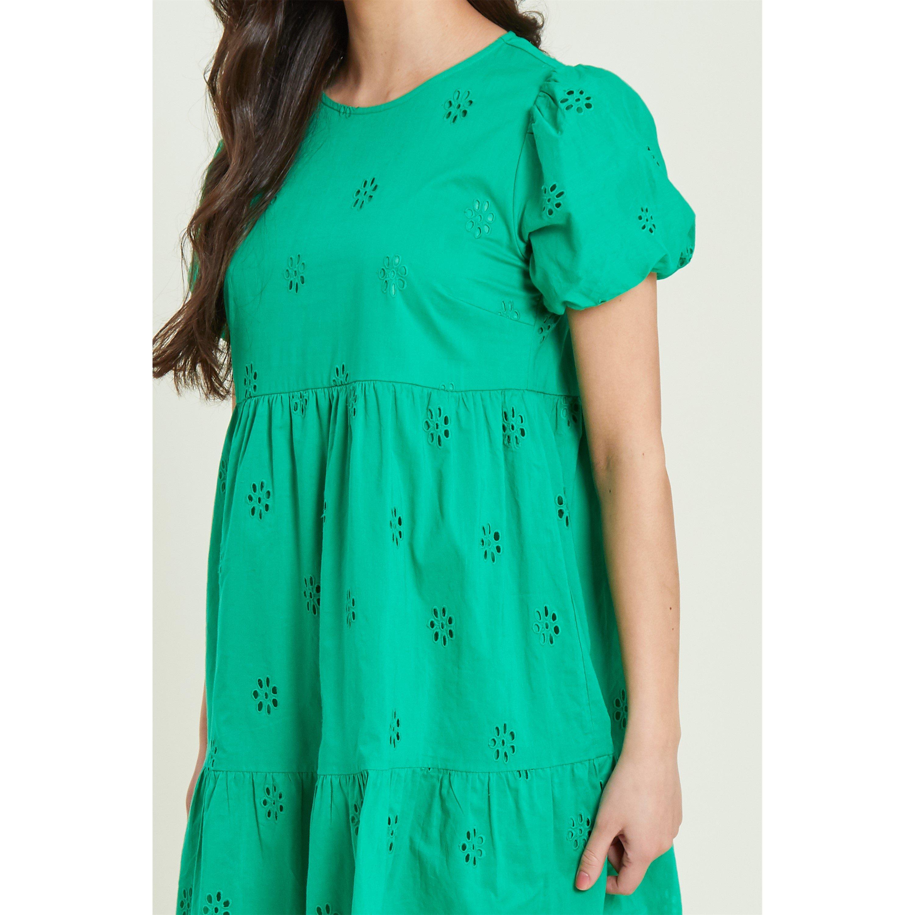 Be You Broderie Mini Dress