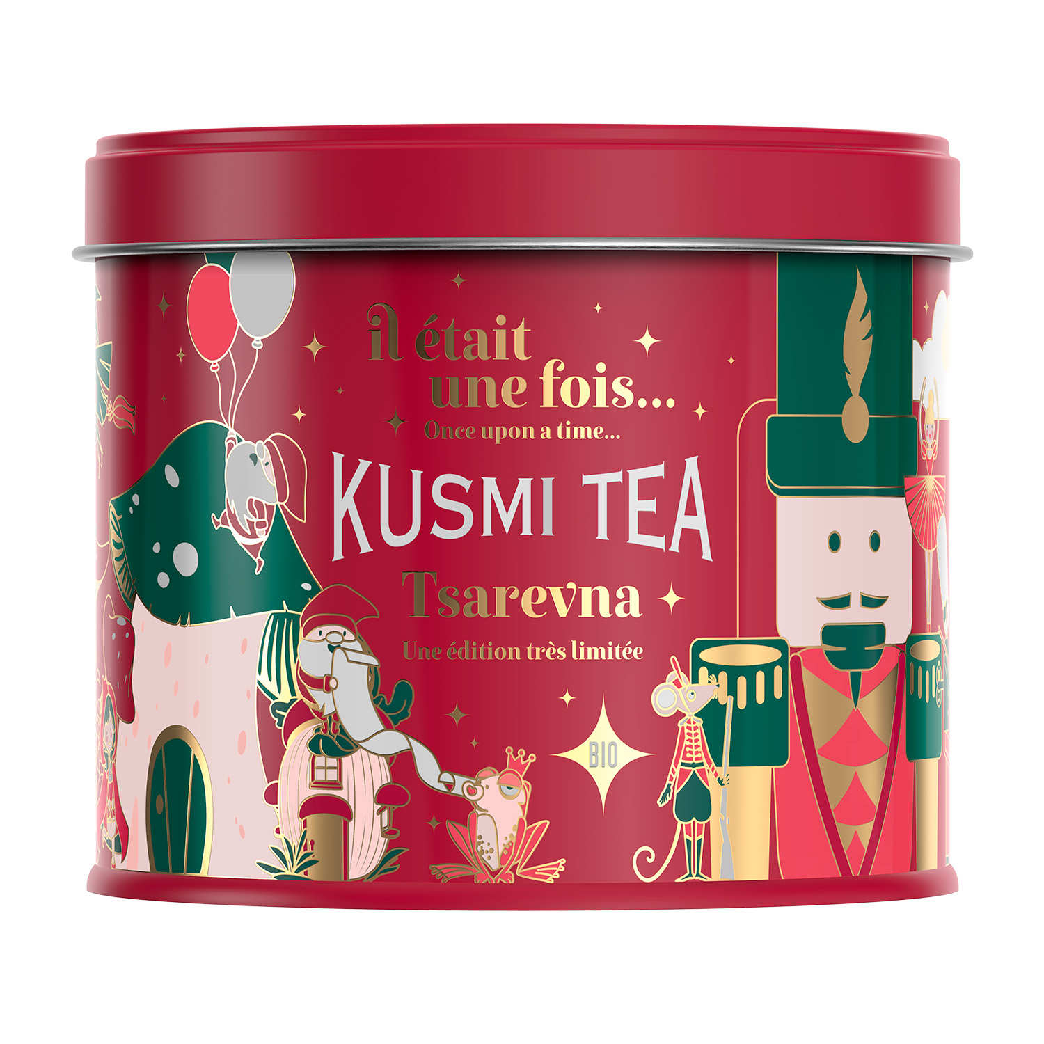 Tsarevna bio - Thé noir boîte métal Edition Limitée
