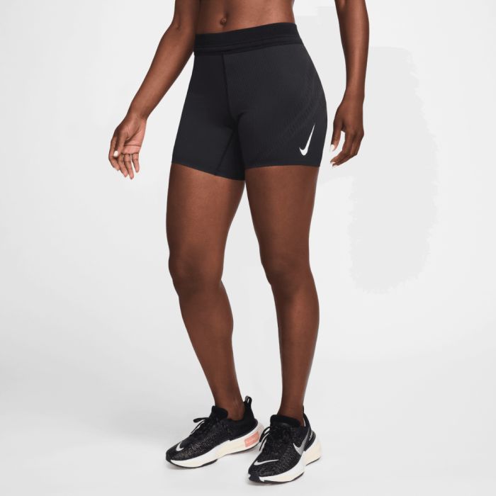 Nike Dame Korte tights Dri-FIT Aerowift Mid-Rise 5in Short Tights Sort