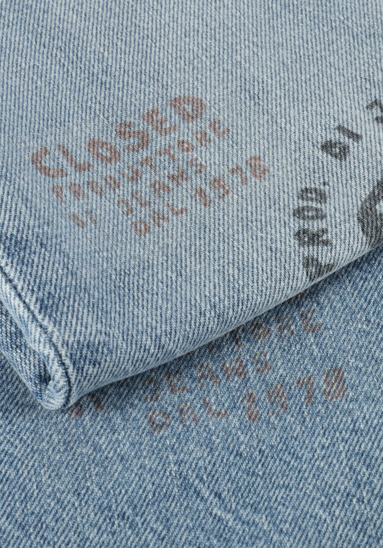 blauwe closed wide jeans nikka