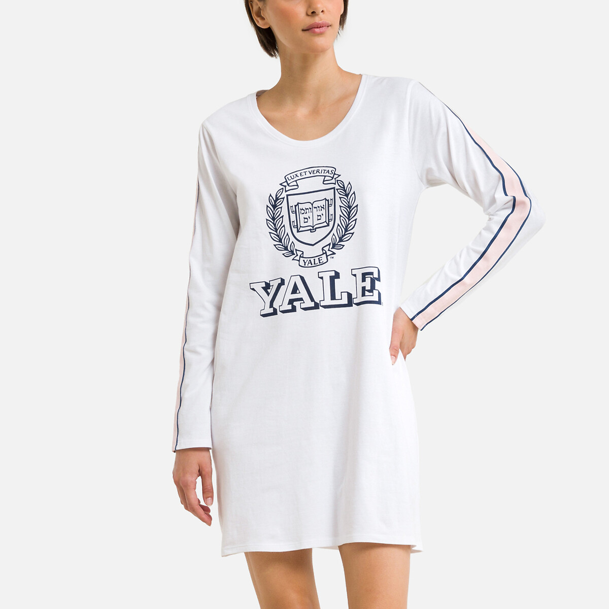 YALE<br>Camiseta grande de manga comprida Yale
