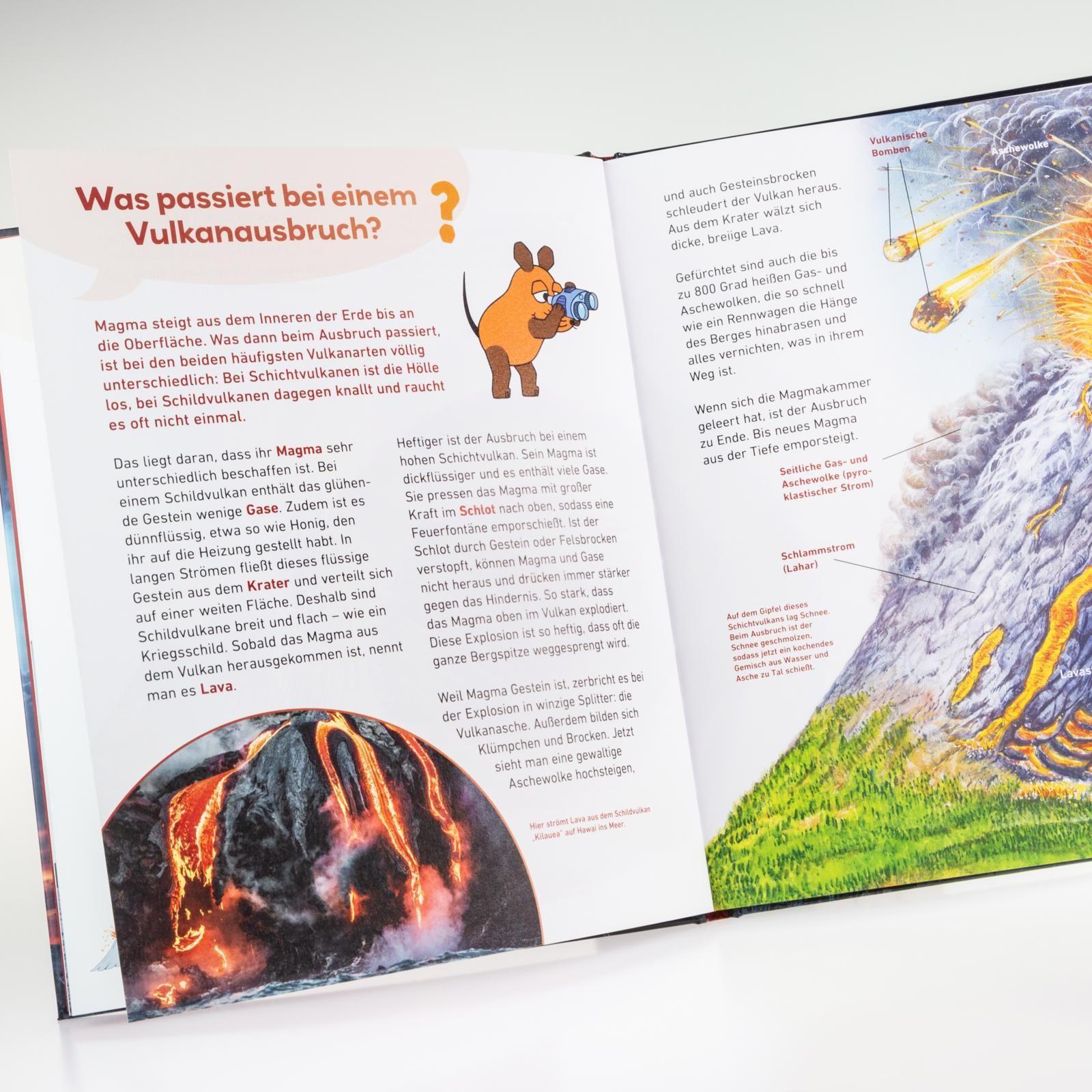 Vulkane und Erdbeben / Frag doch mal ... die Maus! Die Sachbuchreihe Bd.22