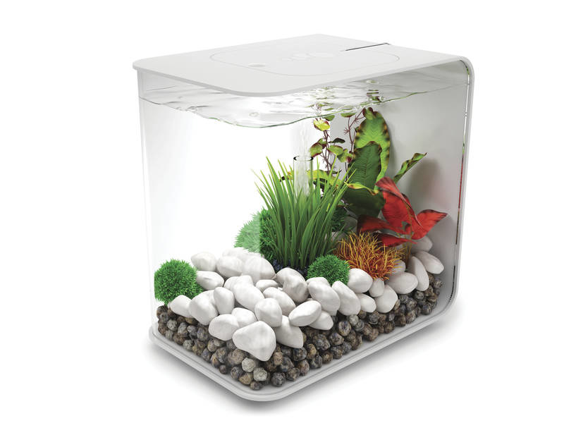 biOrb Flow 15 LED Wit | zoetwateraquarium met led en filter