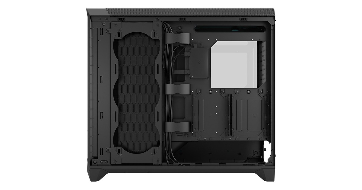 Fractal DesignMeshify 3 XL Ambience Pro RGB big tower behuizing  (Zwart | 2x USB-A | 1x USB-C | RGB | Tempered Glass)