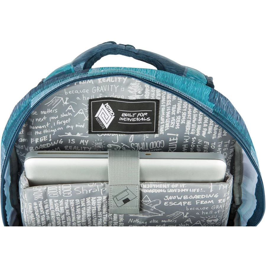 Nitro Hero - Laptoprucksack 17 52 cm grateful pink