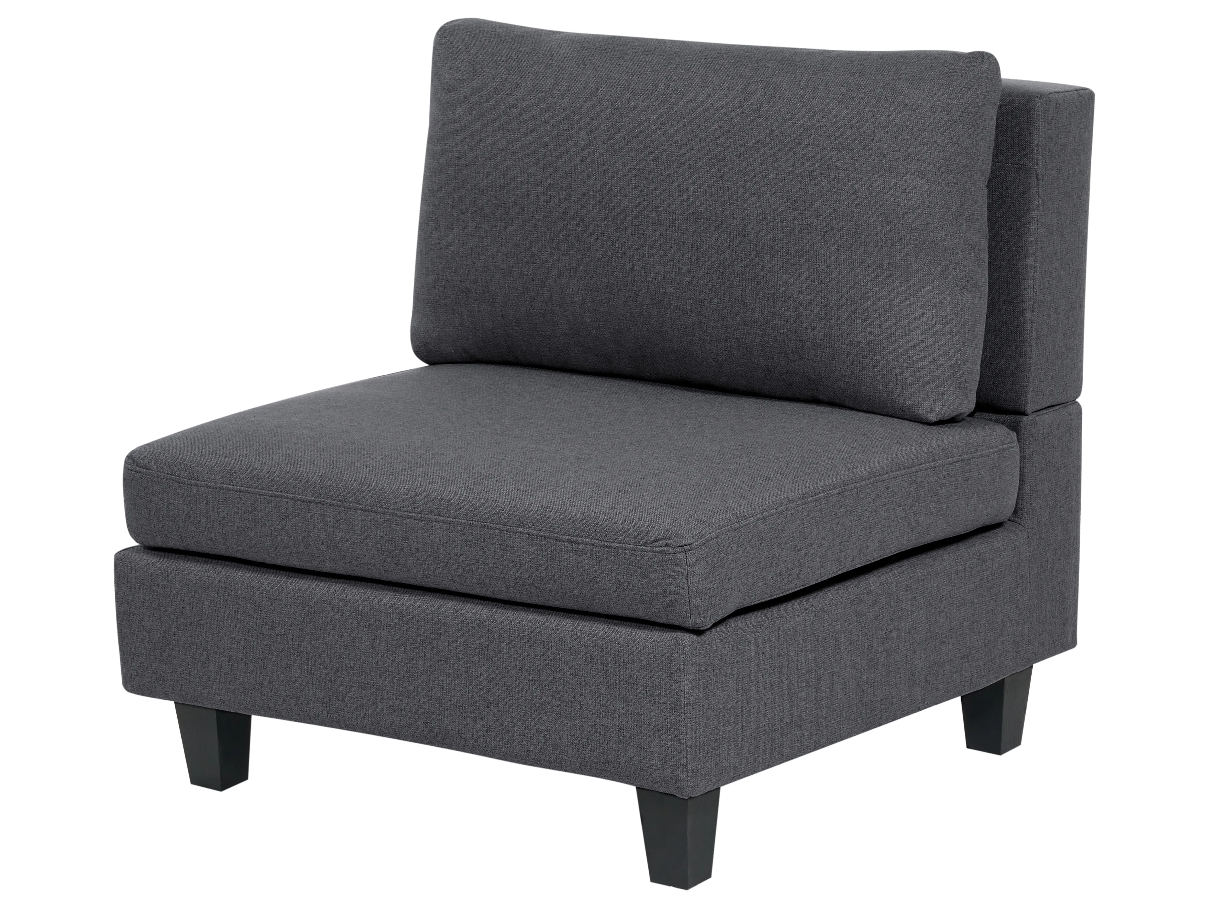 Modulaire bank 3-zits UNSTAD Stof Donkergrijs