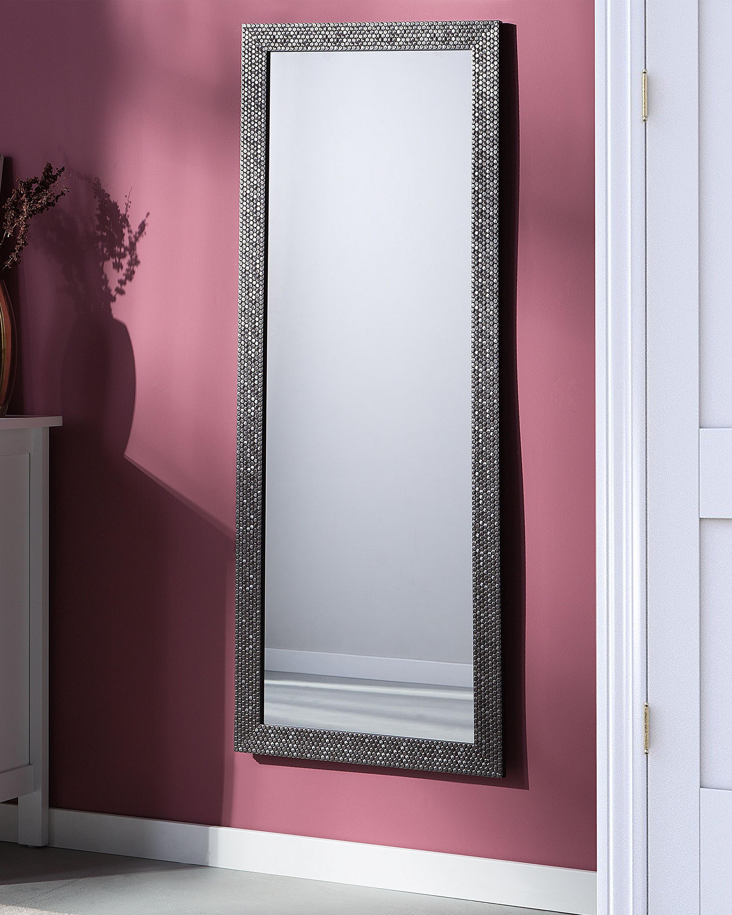Wandspiegel AJACCIO 50 cm 130 cm Zilver