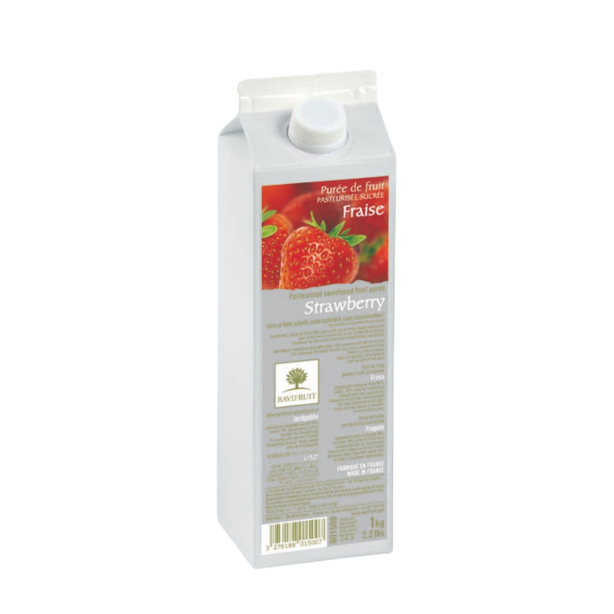 RaviFruit Aardbei puree 1 kg