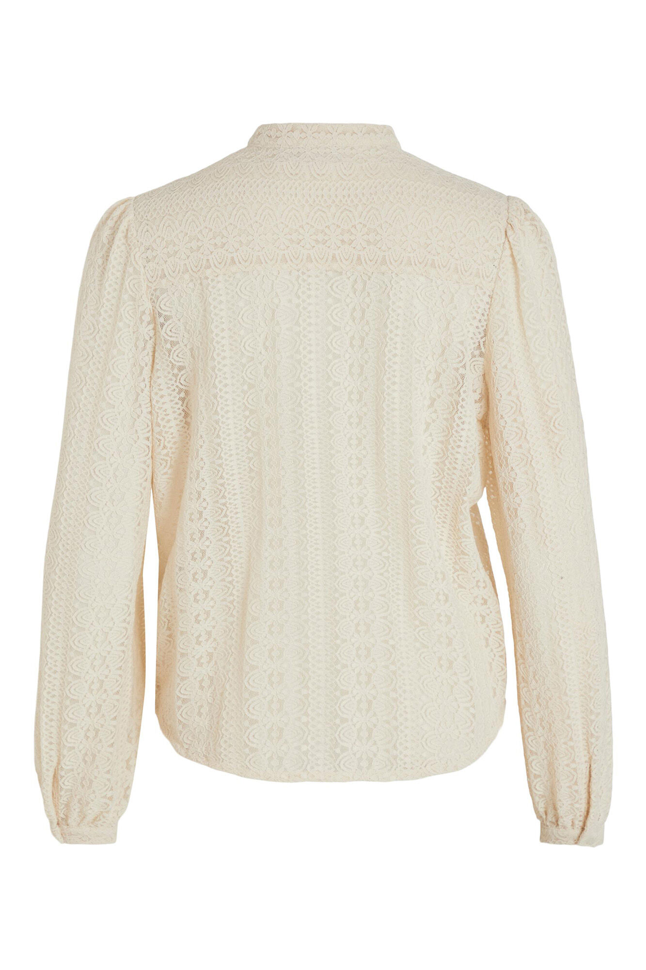 Camisa de renda - Cinza