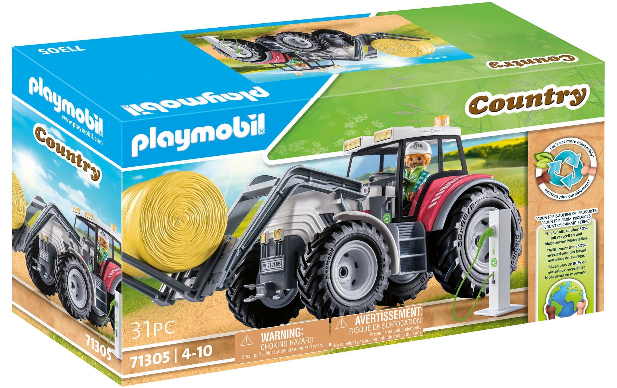 Country Grosser Traktor 71305Bauernhof-Spielset