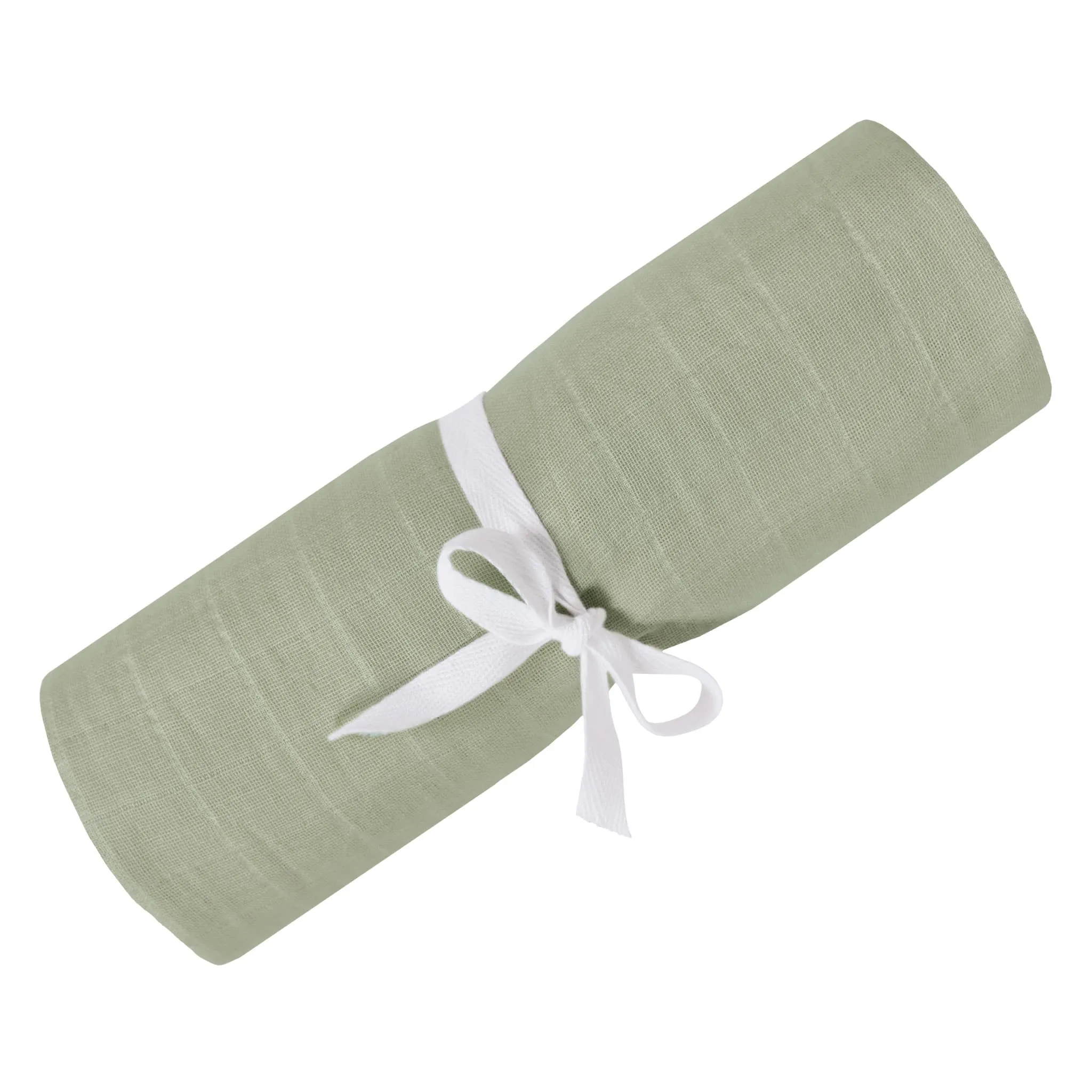 Perlimpinpin Couverture Mousseline - Kaki