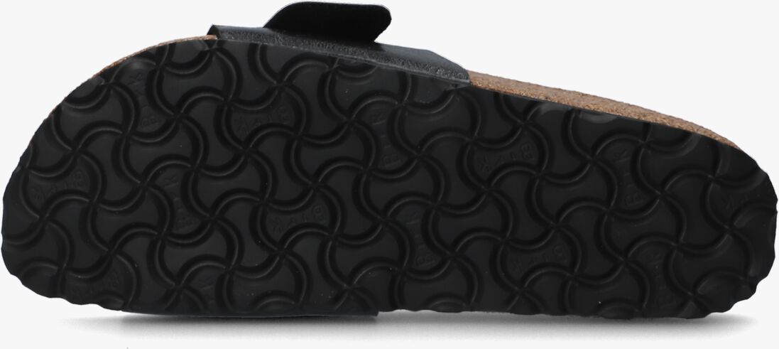 BIRKENSTOCK zwarte birkenstock slippers madrid big buckle dames