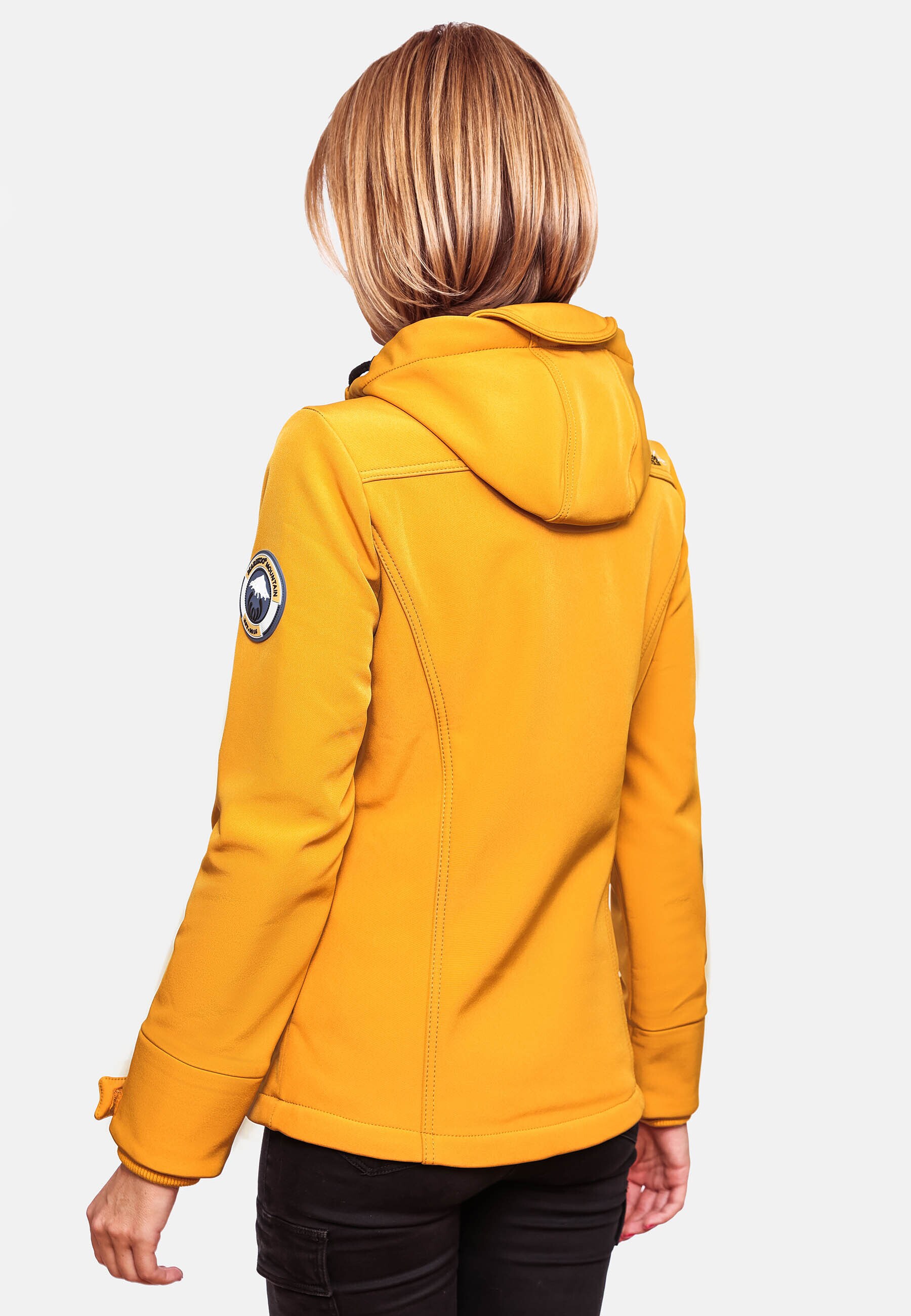 MARIKOO Damen Softshelljacke Outdoor Funktionsjacke Kleinezicke