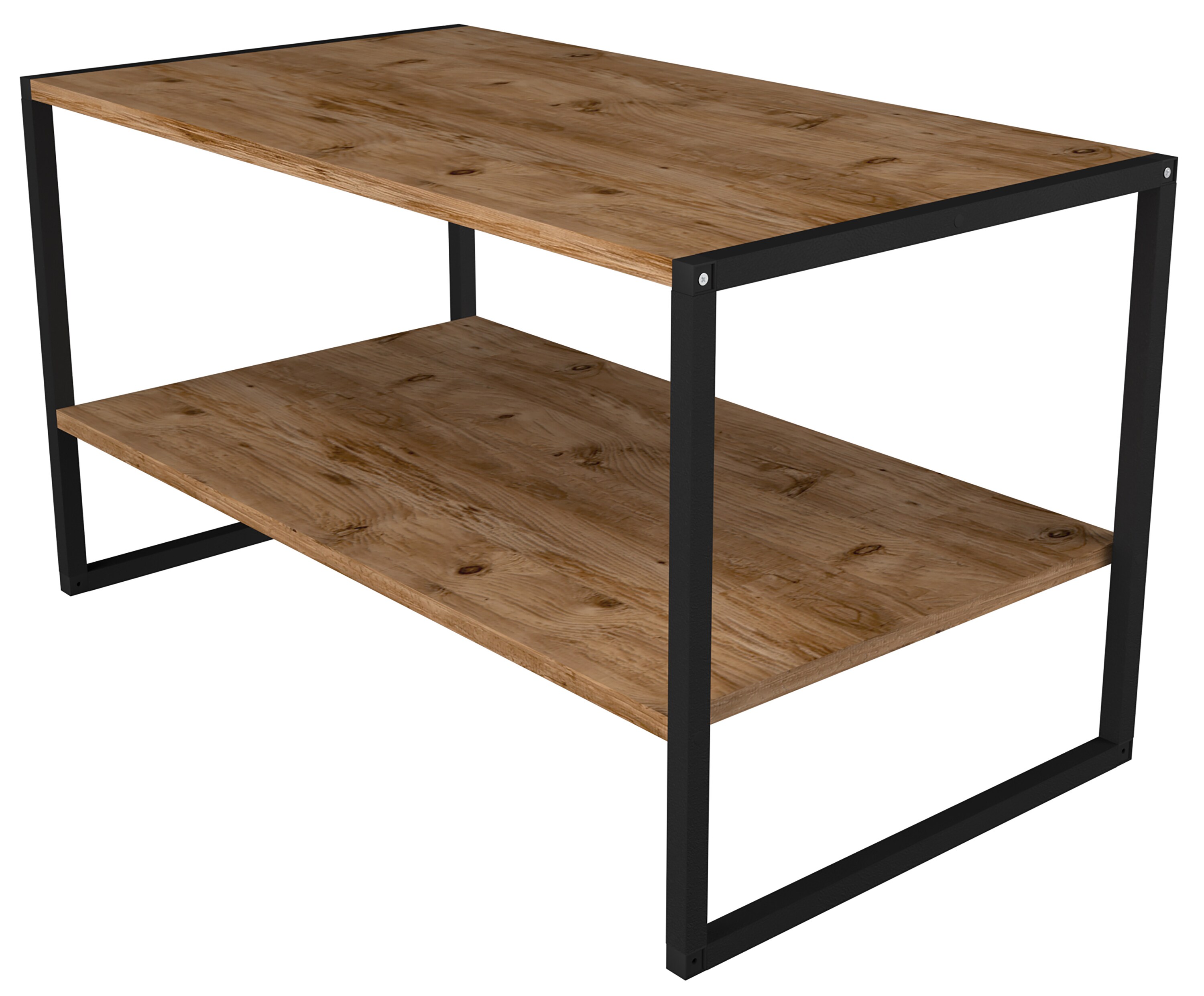VCM Holz Sofatisch Couchtisch Wohnzimmertisch Beistelltisch Ablage Insasi L