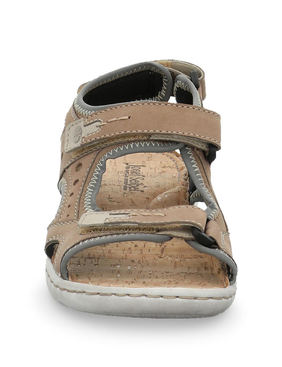 Sandale Lene 02, taupe-kombi
