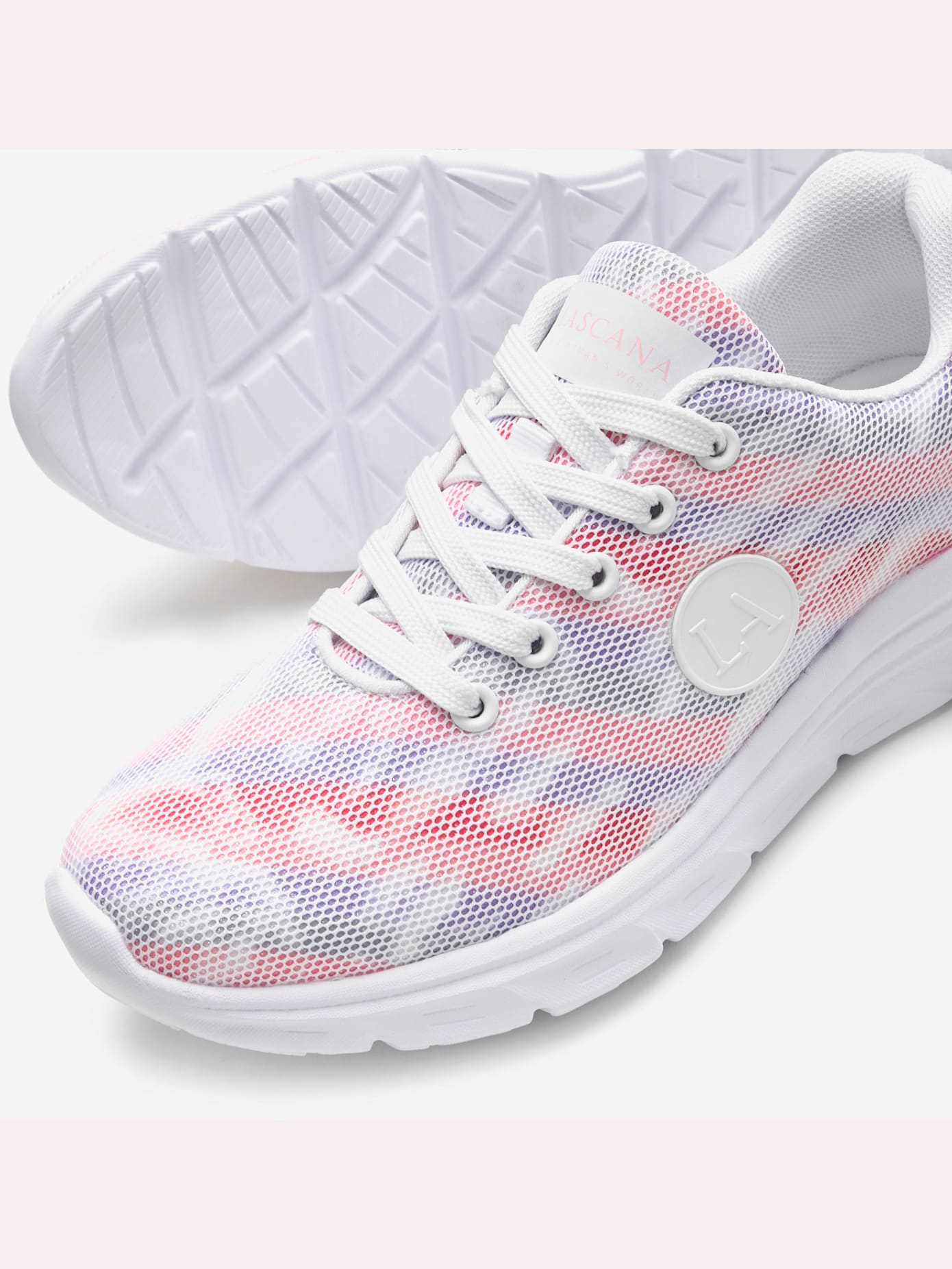 Baskets sneakers tendance imitation batik