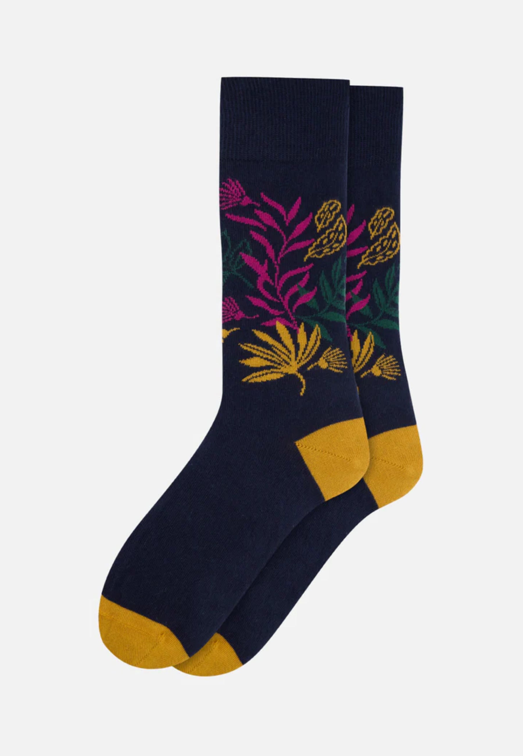 Chaussettes mi-hautes-Lucas Imprimé Bois