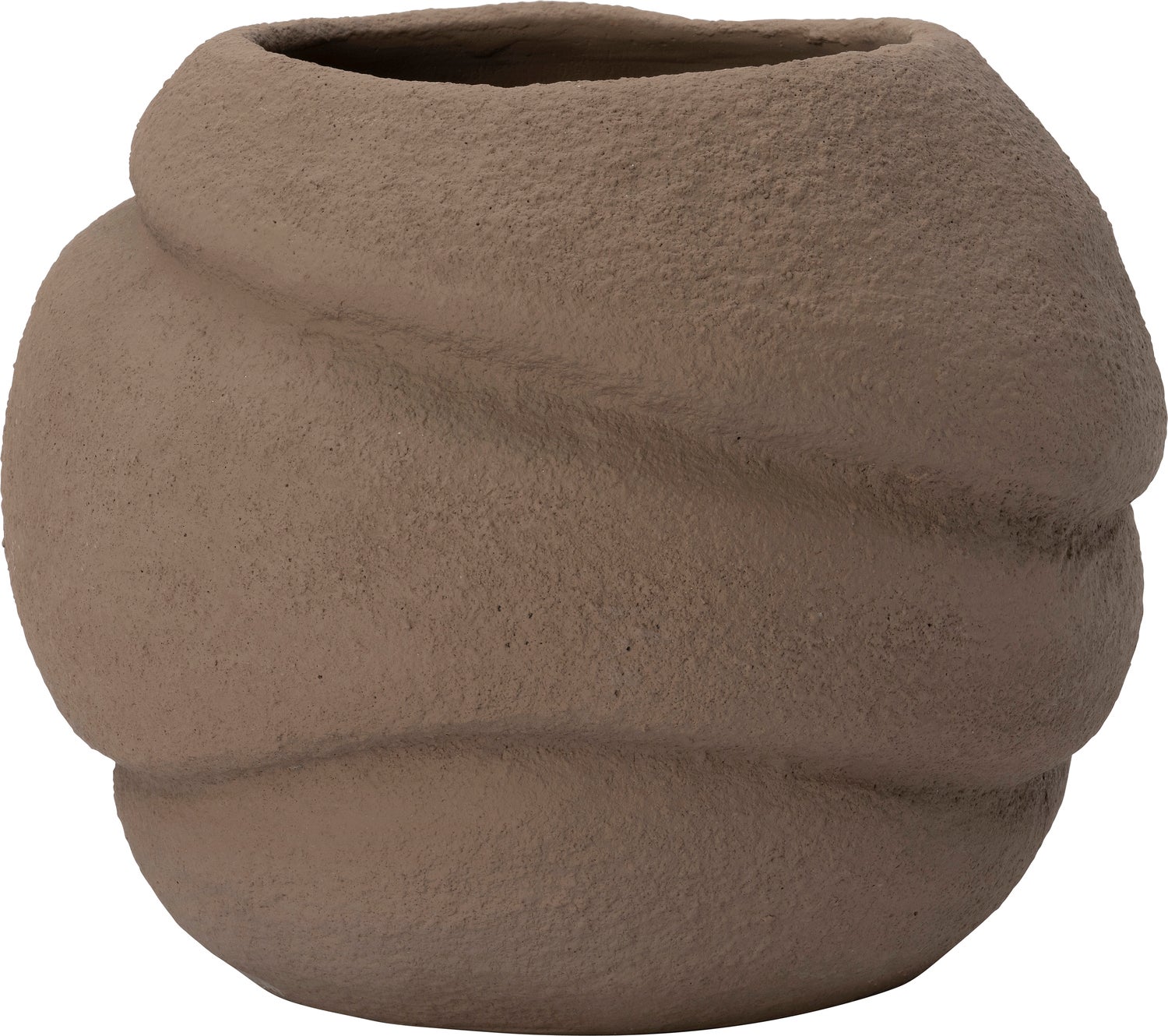 Intratuin bloempot Lilo bruin D 18 H 16 cm