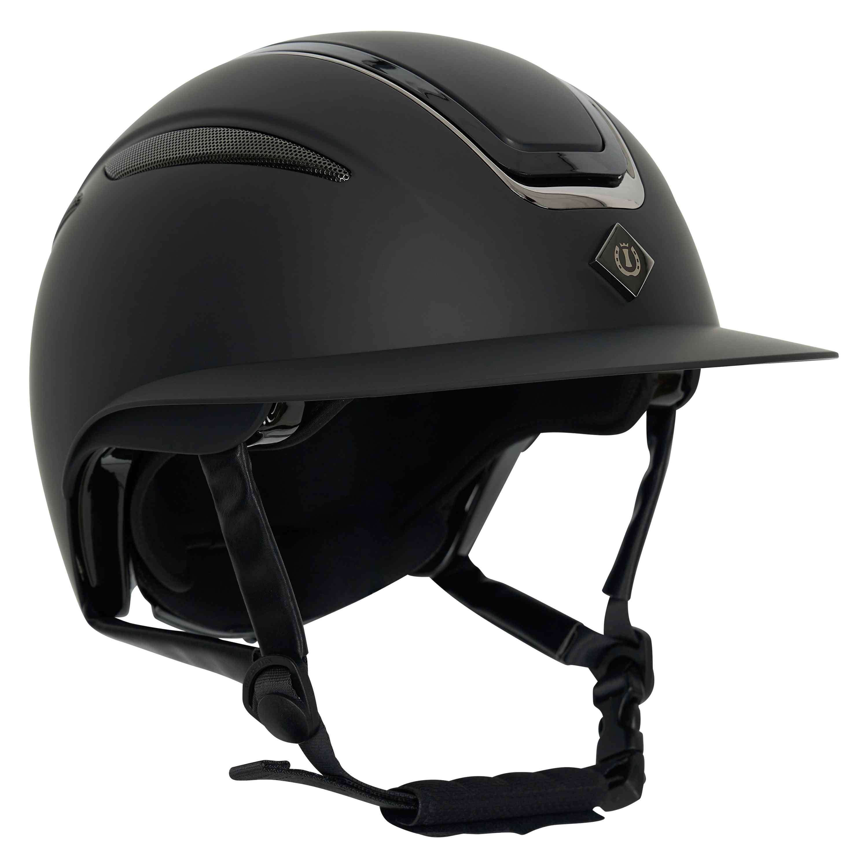 Imperial Riding Cap IRHOlania Deluxe Big Visor Zwart