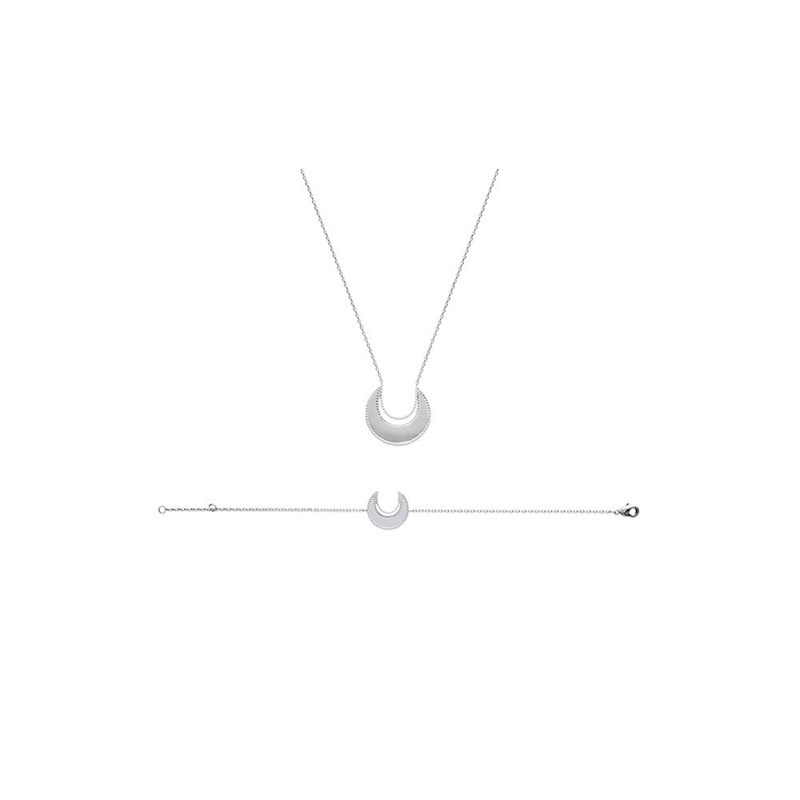 Collier Femme - Argent 925 - Longueur : 45 cm