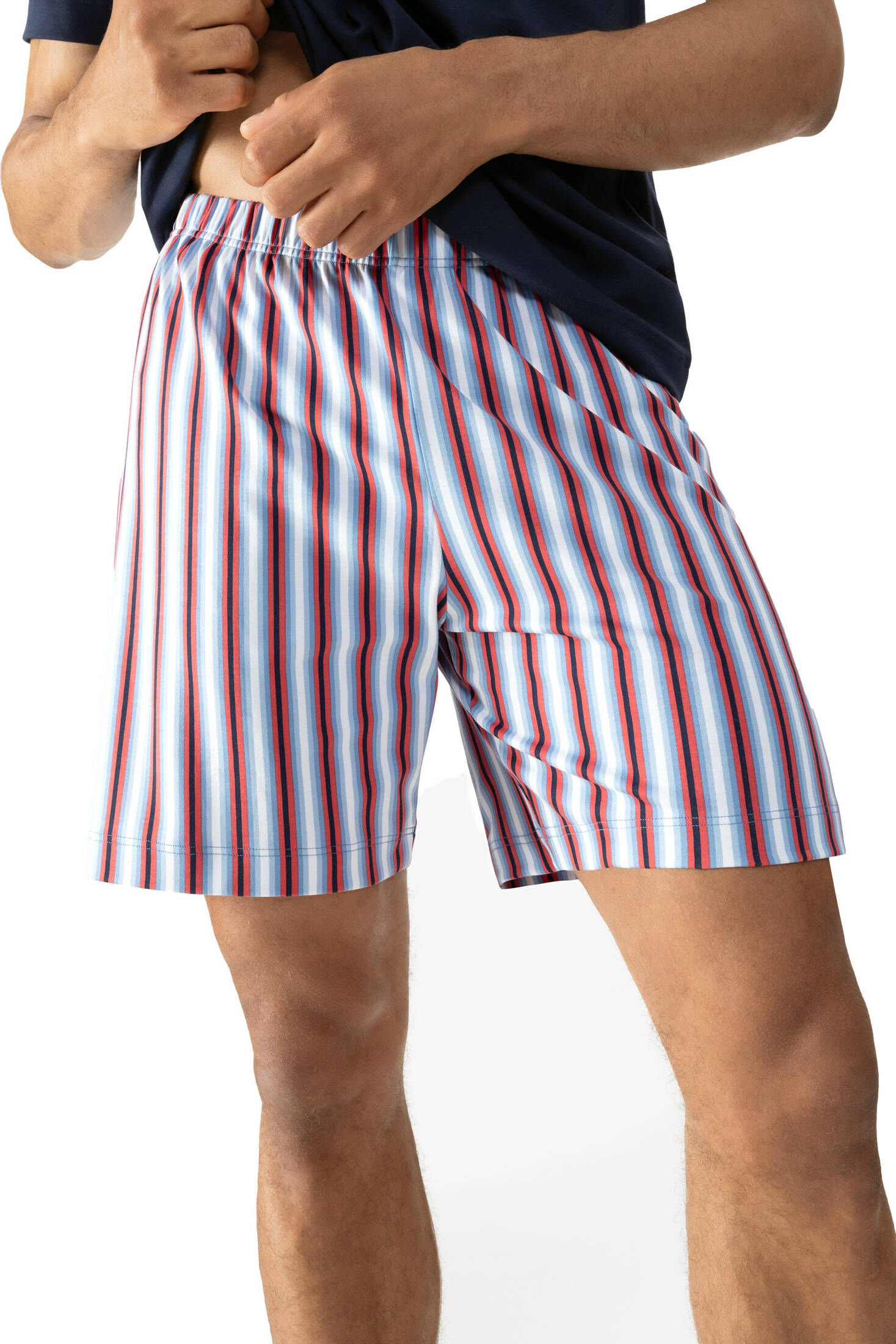 mey| Herren Schlafanzug Serie Gradient Stripes
