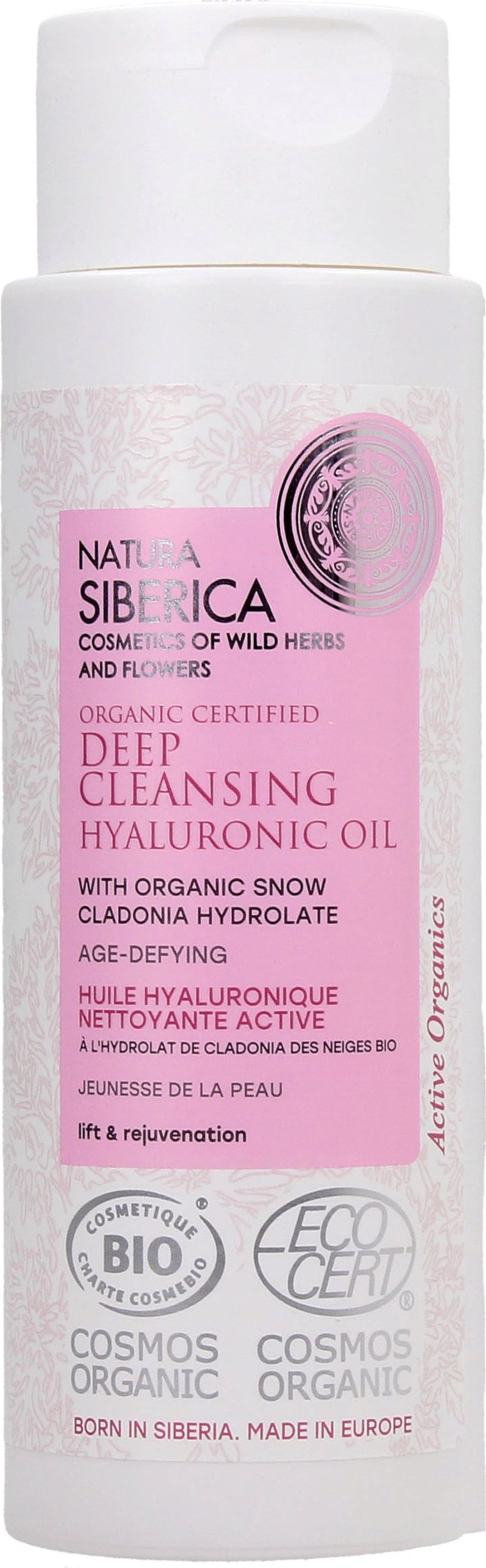 Natura Siberica  Deep Cleansing Hyaluronic Oil, 150 ml