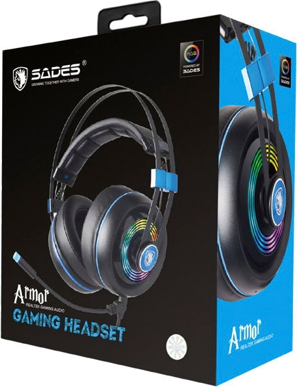 Sades Gaming-Headset »Armor SA-918« kabelgebunden