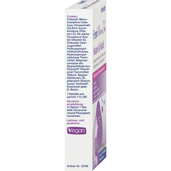 Femi Mama® Haare & Haut Mini-Tabletten