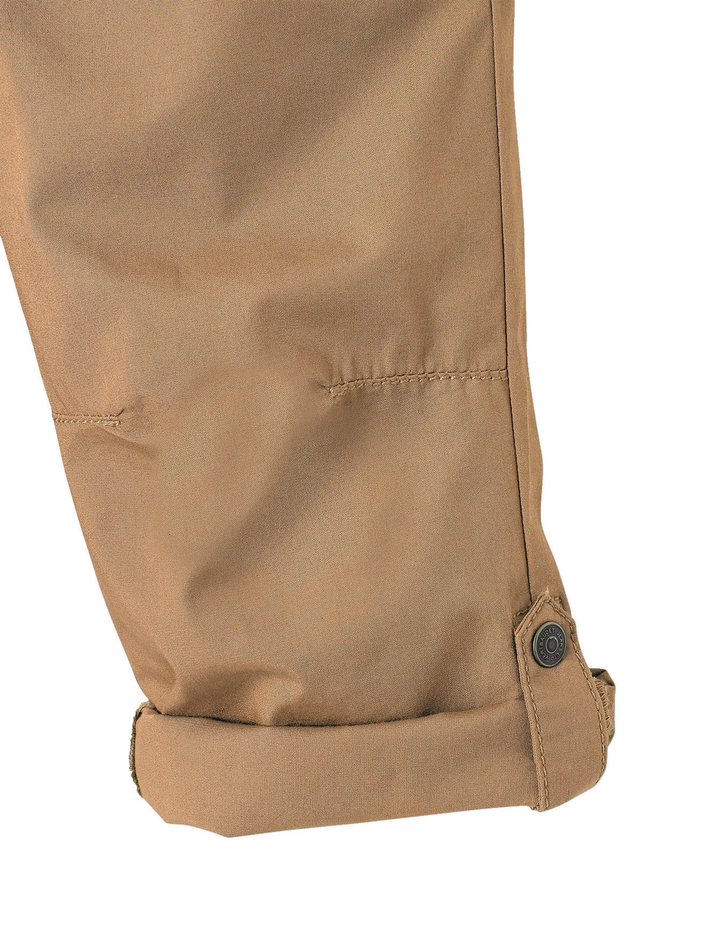 Vertbaudet Jungen Sommerhose mit verstellbarer Beinlänge beige