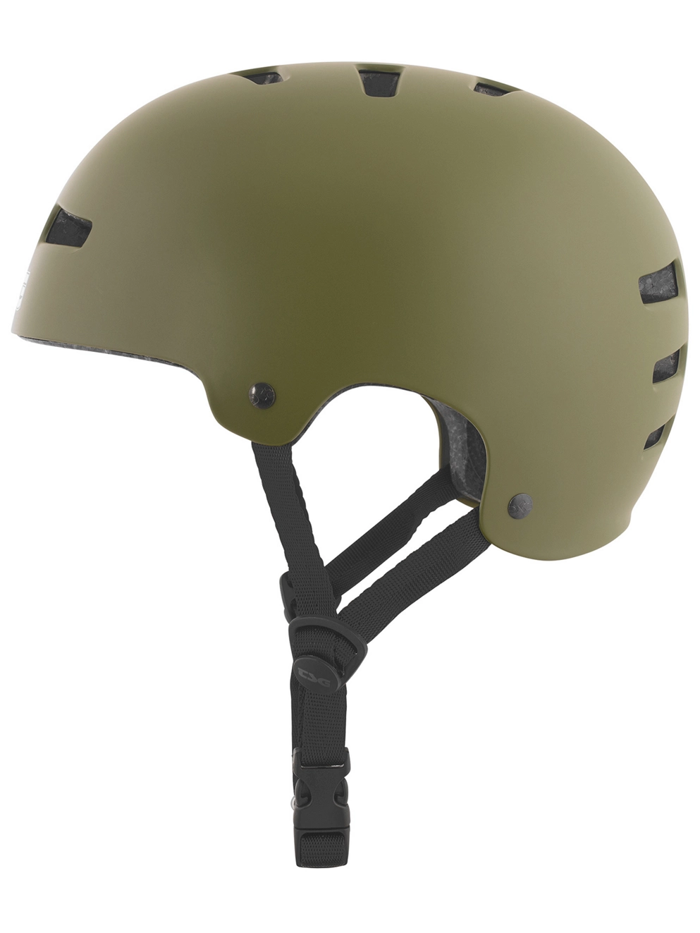 TSG Evolution Solid Color Helmet satin olive