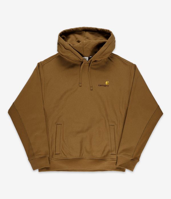 Carhartt WIP American Script Hoodie (hamilton brown)