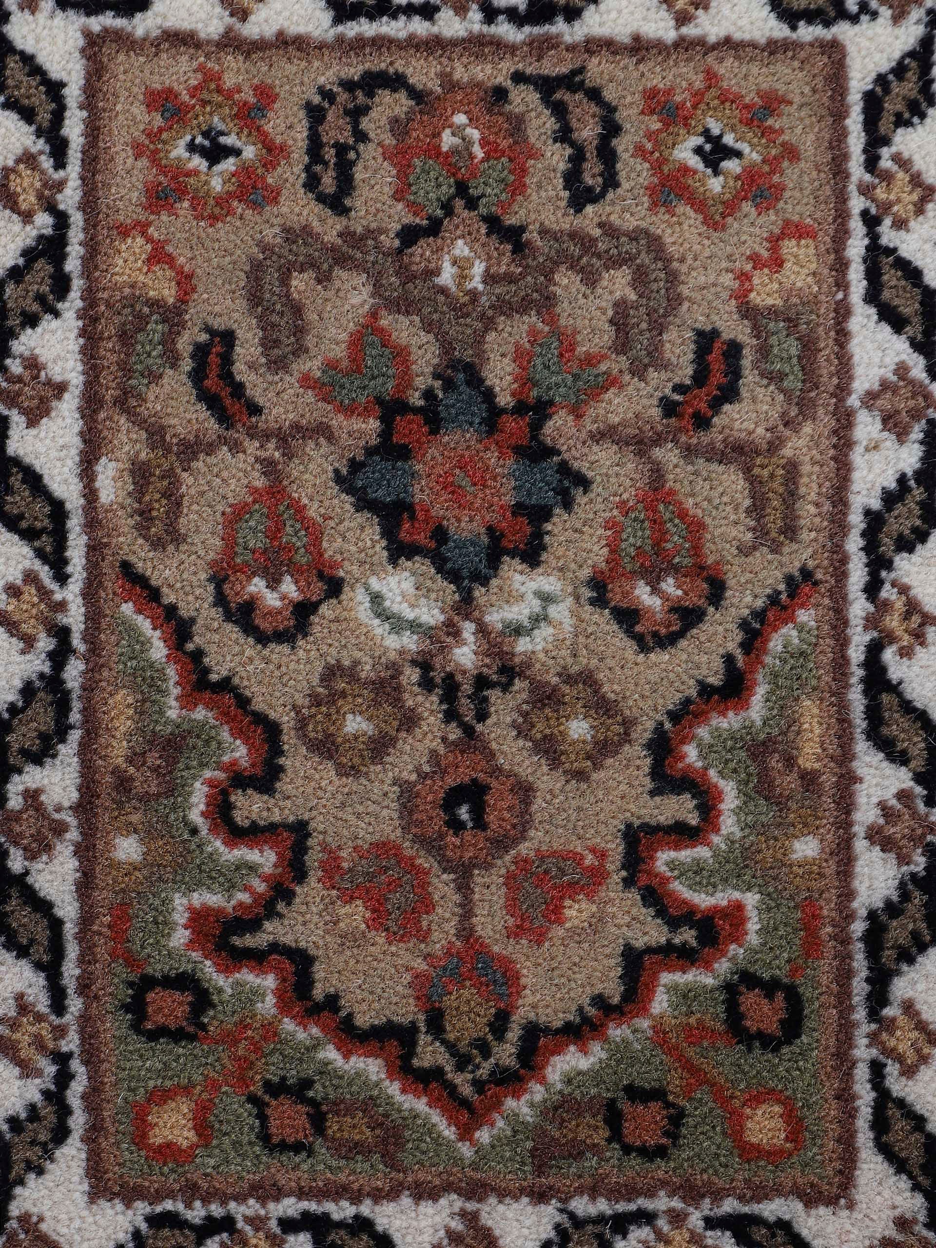 Woven Arts Orientteppich »Orientteppich Bakhtiar« rechteckig 15 mm Höhe handgeknüpft, Wohnzimmer, reine Wolle