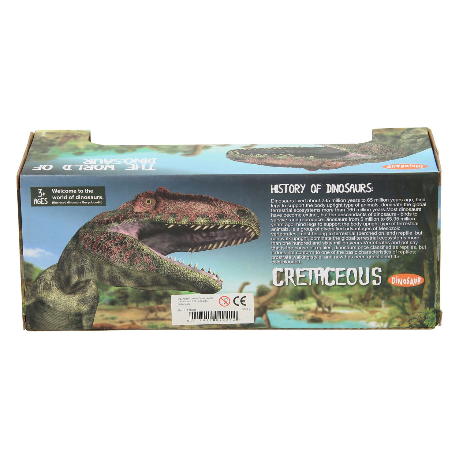 Luxe Dino Speelset, 6dlg.