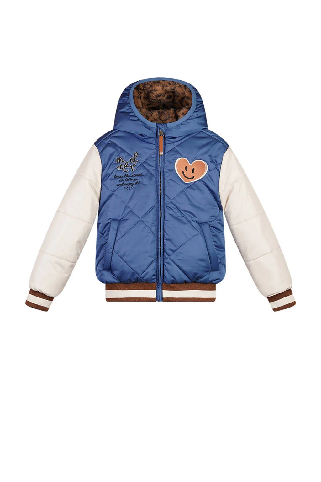 Moodstreet bomberjack winter blauw