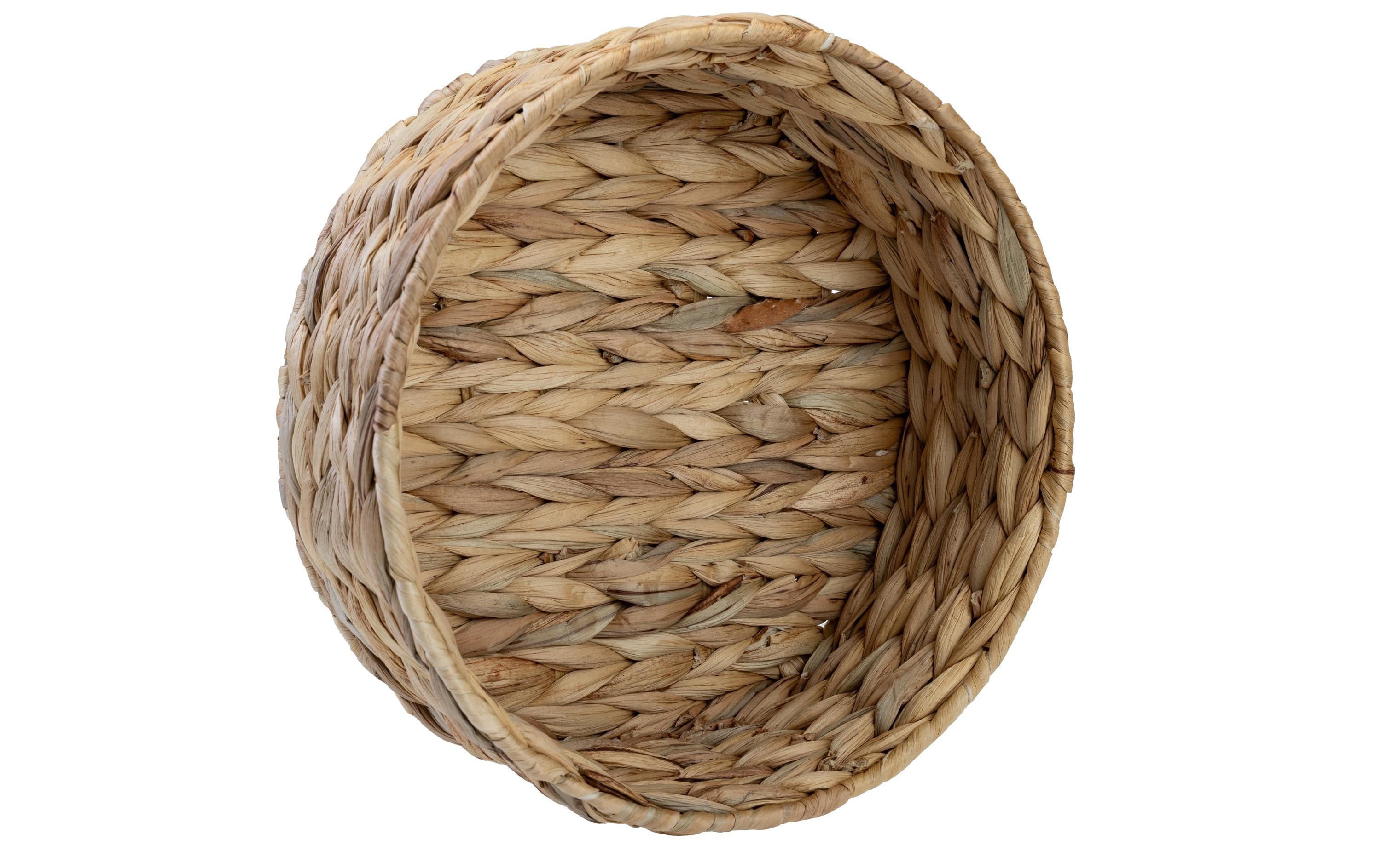 Aufbewahrungskorb Natur, 25 x 10 cmGeflochtener Behälter
