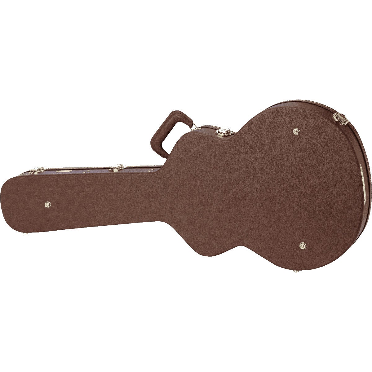 Gator Cases GW-335-BROWN houten koffer voor semi-hollow gitaar