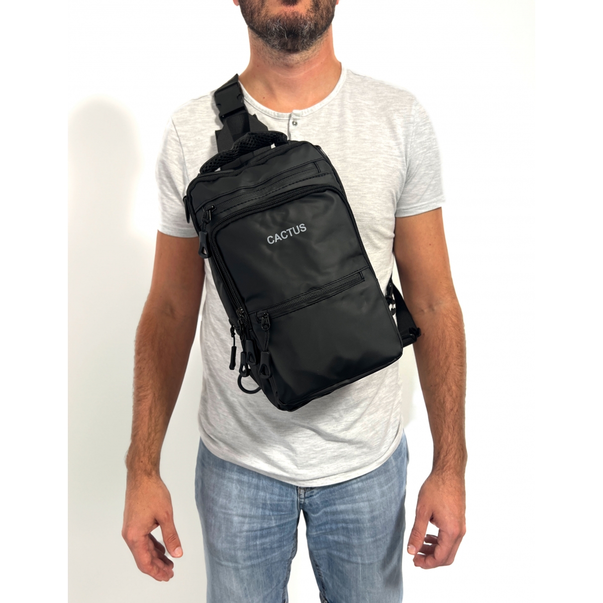 Cactus Sac  homme bandoulière multi-fonctions Cactus