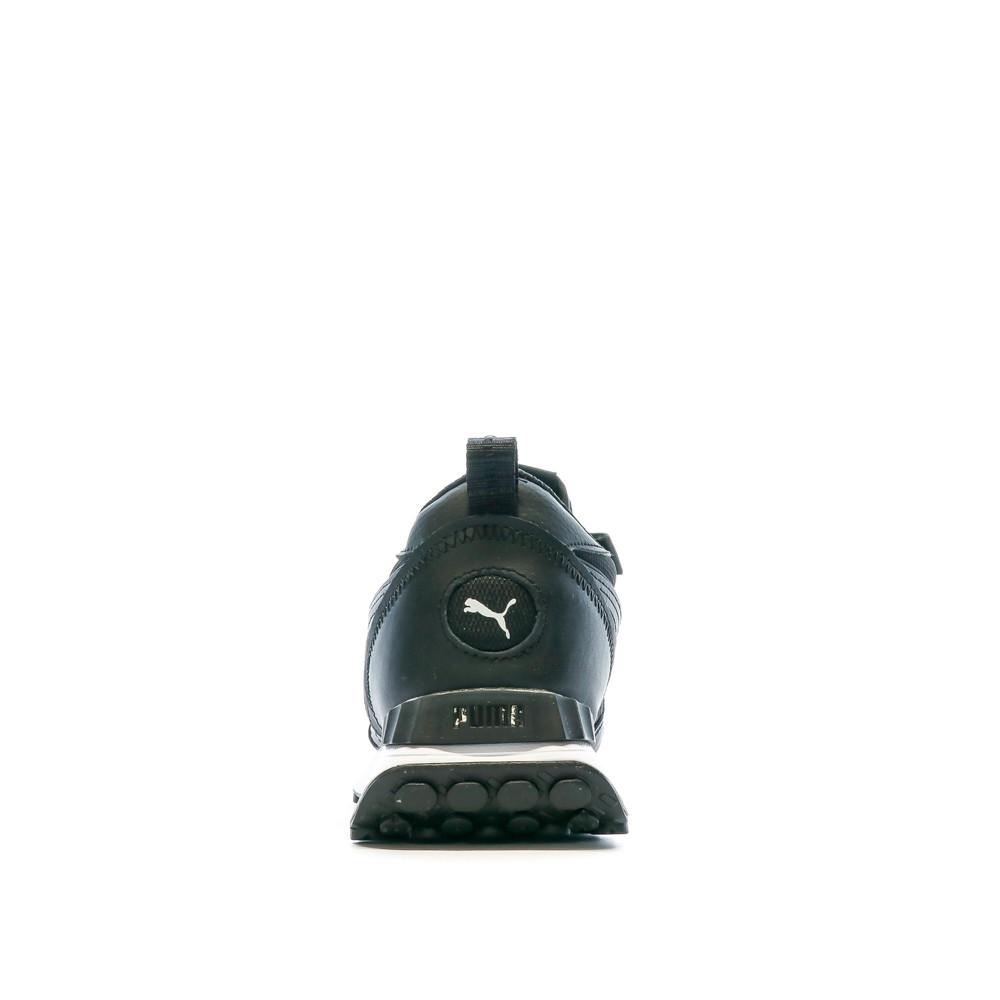 Puma Baskets Noir/Blanche Homme Puma Rider