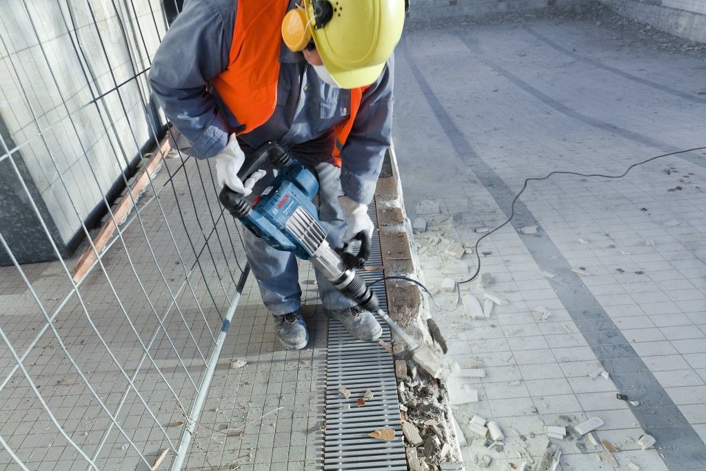 Bosch GSH 11 VC Breekhamer in Koffer - 0611336000